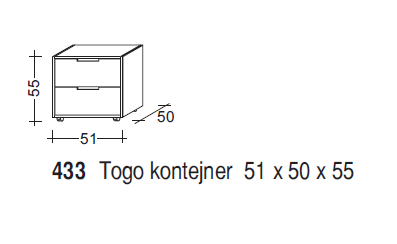 TOGO psací stůl