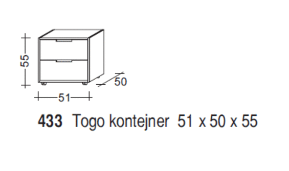 TOGO psací stůl