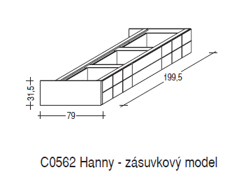 HANNY zásuvkový modul